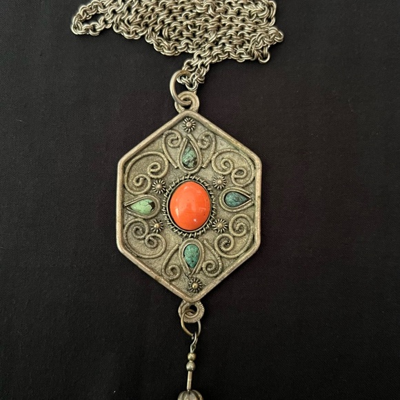 Vintage Tibetan (?) Pendant - Picture 6 of 14